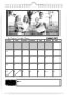 Classic Wall hanging Monthly Calendar